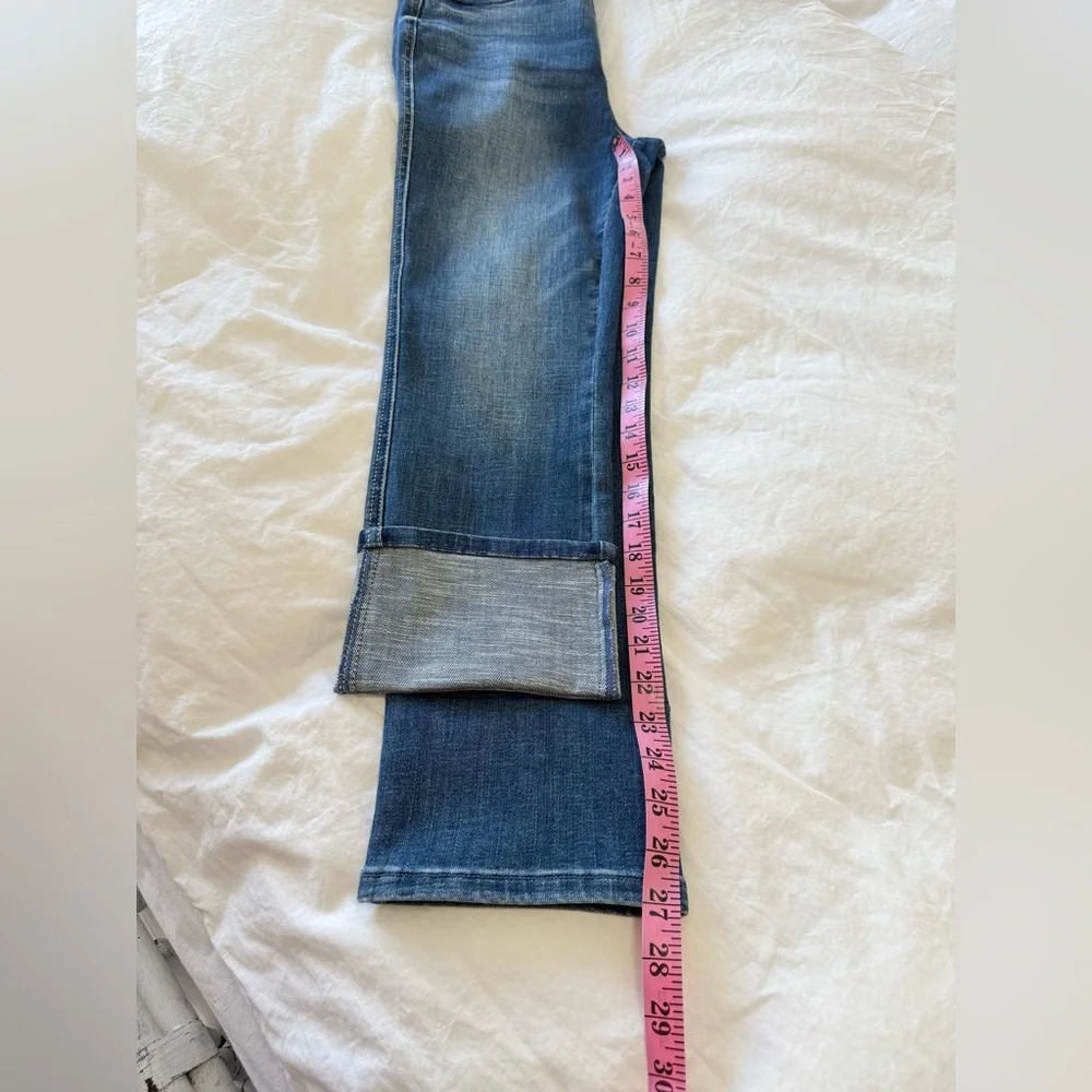 Judy Blue | SZ 9/ 29 | High Waist Tummy Control Capri Jeans High Rise Cuffed NWT - Picture 8 of 9